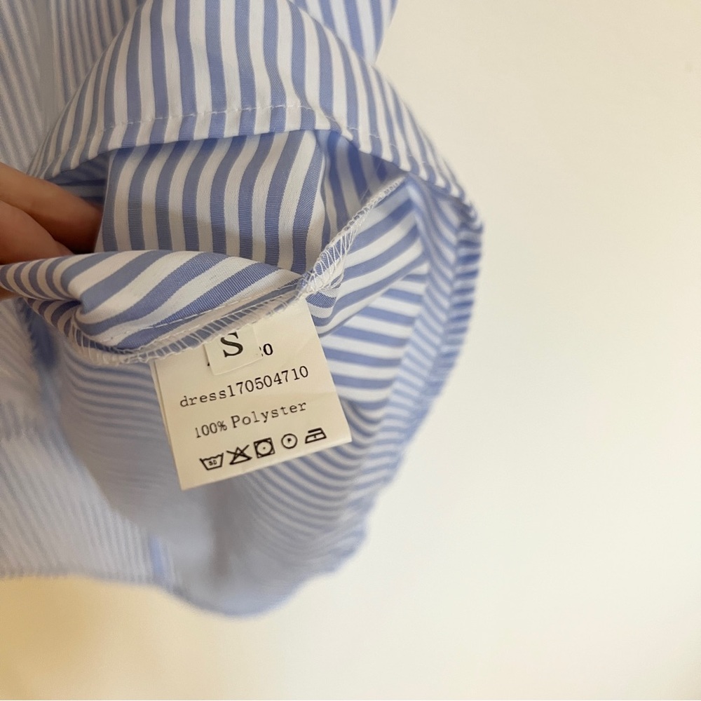 Striped Ruffle Dress - Picture 7 of 11